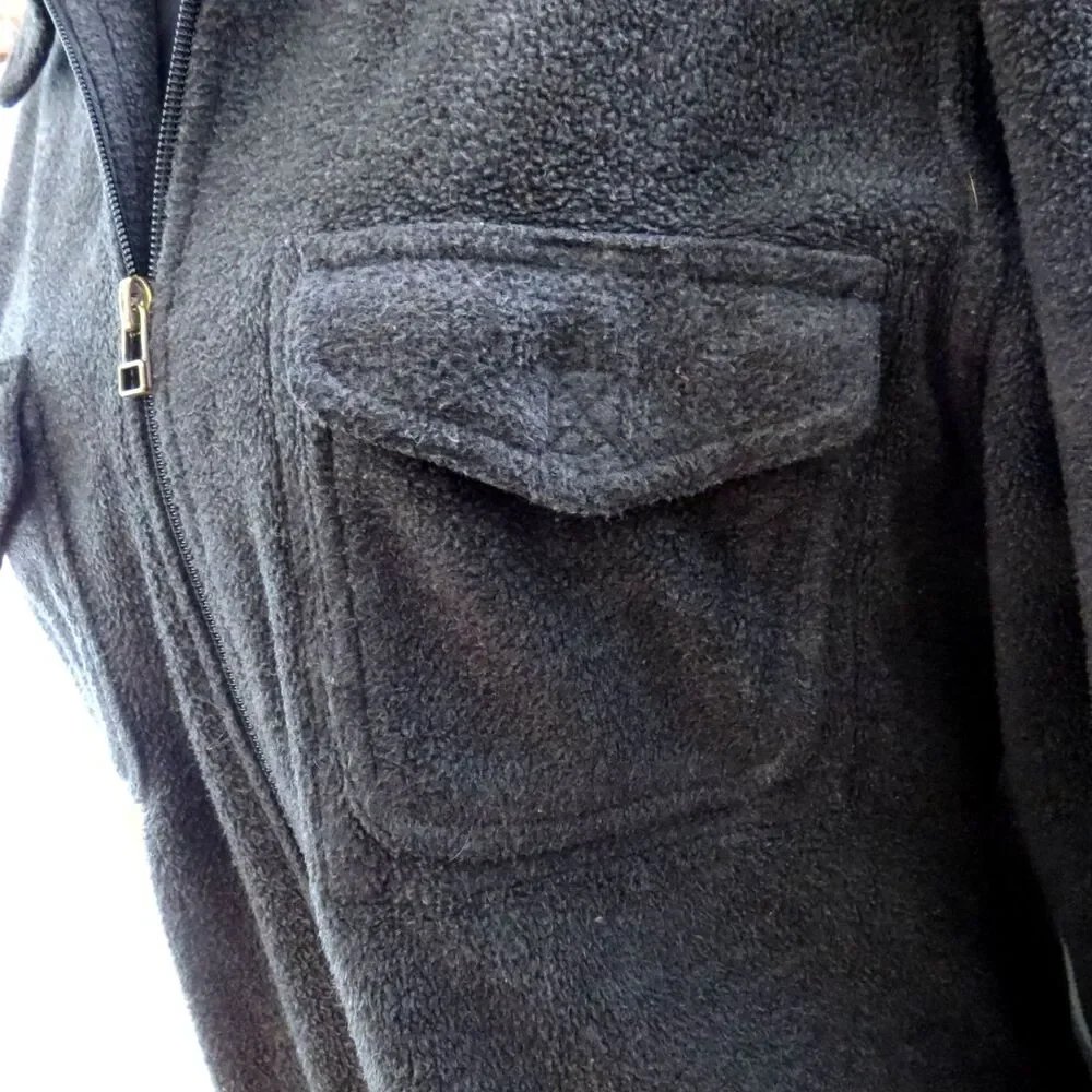 The North Face Men's Fleece Full Zip Jacket  Small  GUC - Picture 3 of 8